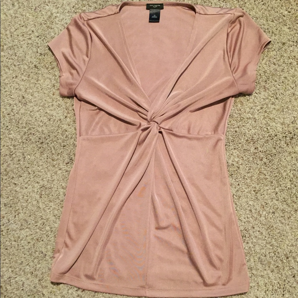 Blush Twist-Front Top